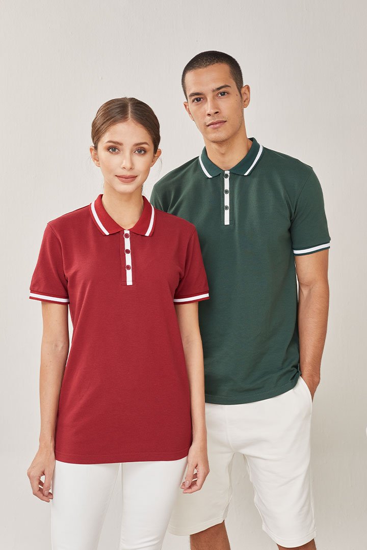 Honeycomb Polo Tee - L1900 Honeycomb Polo Tee - L1900